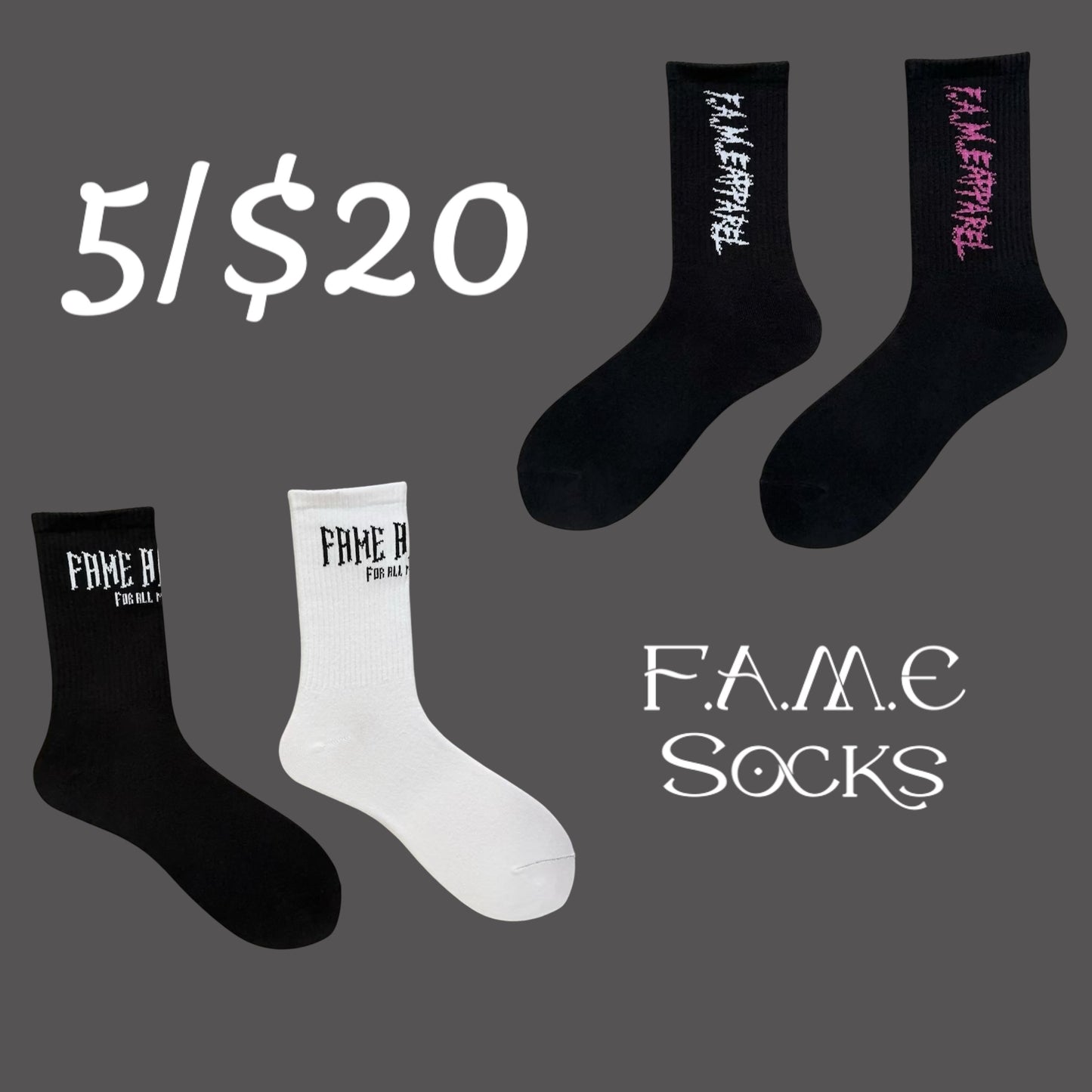F.A.M.E Socks